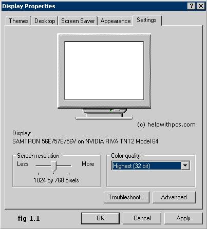 Windows XP Settings